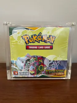 Pokemon Evolving Skies Sword And Shield Sealed Booster Box NEW SEALED WITH CASE - Image 1