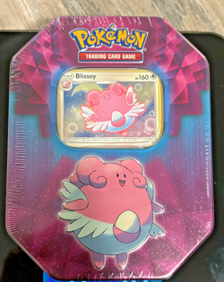 Pokemon TCG Blissy Cosmo Promo Tin Includes 3 New Booster Packs RARE Sealed! - Image 2