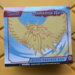 Pokemon TCG Scarlet & Violet Paradox Rift Moon ETB | Elite Trainer Box | Sealed - Image 1