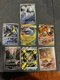 Pokemon TCG MEG Foil Lot - Mega Venusaur EX, Mega Camerupt EX, Clawitzer - Image 1
