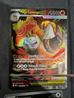 Pokemon TCG MEG Foil Lot - Mega Venusaur EX, Mega Camerupt EX, Clawitzer - Image 4