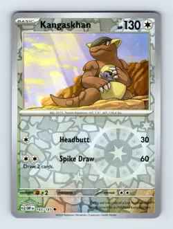 Kangaskhan - Obsidian Flames 165/197 - Reverse Holo - NM - Pokemon - Image 1