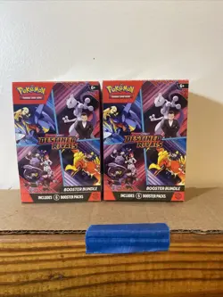 2025 Pokemon Destined Rivals Booster Bundle Factory Sealed Lot Of 2 - Image 1