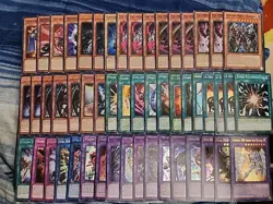 Yugioh Complete 52 Card Evil Hero Deck Core Favorite Contact Fusion Destiny - Image 1