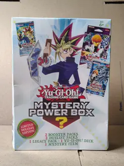 YuGiOh Mystery Power Box Limited Holiday Edition Sealed New Booster Packs - Image 1