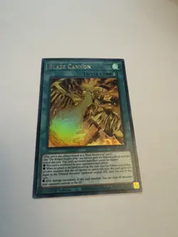 Yugioh! Blaze Cannon - LED7-EN005 - Ultra Rare - 1st Edition MINT - Image 1