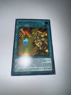 Yugioh! Blaze Cannon - LED7-EN005 - Ultra Rare - 1st Edition MINT - Image 3