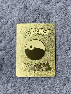Raichu&Aloin Raichu GX HP260 Tag Team Tandem Gold Foil Fan Art Card - Image 2