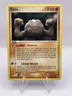 Pokemon TCG EX Delta Ditto (Geodude) Regular Common Card 62/113 - Image 1