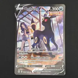 Pokemon TCG Card Umbreon V TG22/TG30 Brilliant Stars Trainer Gallery Holo - NM - Image 1