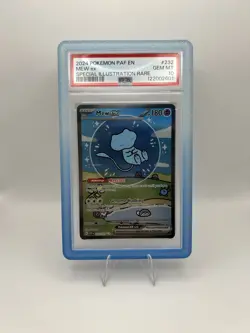 PSA 10 Bubble Mew ex 232/091 Paldean Fates Pokemon Card 2024 - Image 1