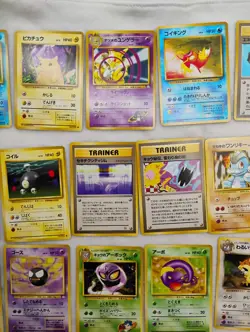 Pokemon Card Game Japanese Lot Vintage 1996 TCG Pocket Monsters - Image 3
