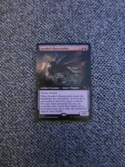Krenko's Buzzcrusher Extended Art MTG Murders at Karlov Manor MKM Magic Card - Image 1