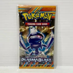 Black & White Plasma Blast Genesect Sealed Pokemon Card Booster Pack - Image 1
