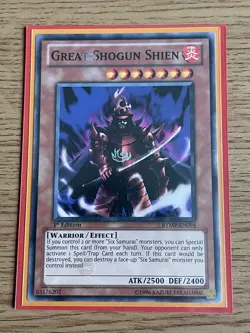 Yu-gi-oh RYMP-EN024 Great Shogun Shien 1st Edition Near Mint card - Image 3