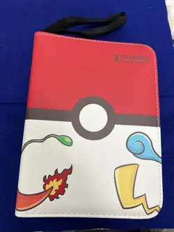 TCGAMES Pokemon 440 Pocket Card Binder 4-Pocket Zip Album 3-Ring 55 Pages - New - Image 1