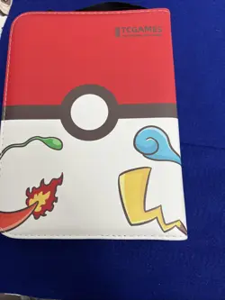 TCGAMES Pokemon 440 Pocket Card Binder 4-Pocket Zip Album 3-Ring 55 Pages - New - Image 2