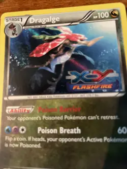 🐉Dragalge XY10 Holo Prerelease XY Unplayed Pokemon Card VLP/NM FREE SHIPPING - Image 2