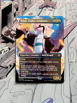(Showcase) Kykar, Zephyr Awakener | Foundations #348 | Near Mint | MTG Card - Image 1