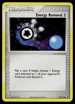 Pokemon Card - Energy Removal 2 FireRed & LeafGreen 89/112 Uncommon Reverse Holo - Image 1