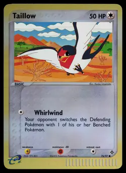 Pokemon Card - Taillow Dragon 76/97 Common Reverse Holo - Image 1