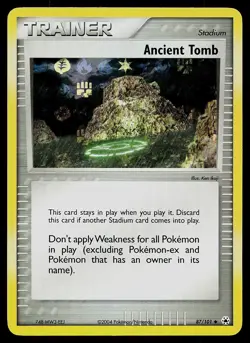 Pokemon Card - Ancient Tomb Hidden Legends 87/101 Uncommon Reverse Holo - Image 1