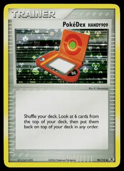 Pokemon Card - PokeDex (HANDY909) FireRed & LeafGreen 96/112 Reverse Holo - Image 1