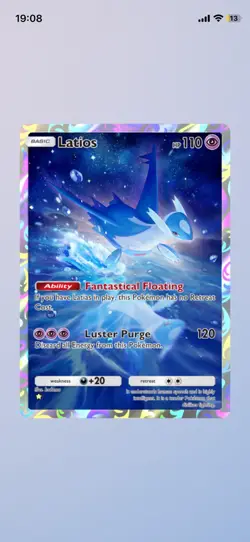 Latios - Full Art - ENG - Pokemon TCG Pocket - digital card - fast delivery - Image 1