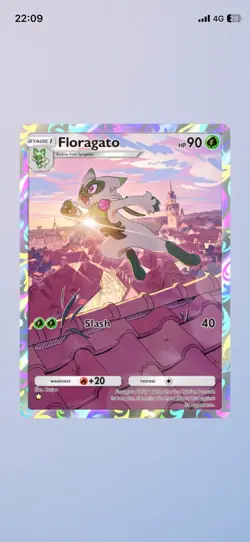 Floragato - Full Art - ENG - Pokemon TCG Pocket - digital card - fast delivery - Image 1
