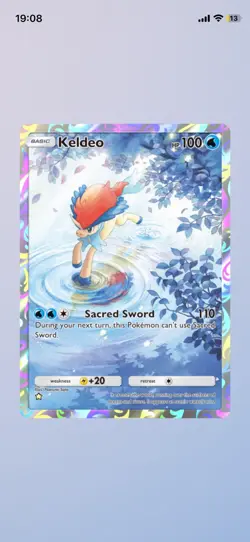 Keldeo - Full Art - ENG - Pokemon TCG Pocket - digital card - fast delivery - Image 1