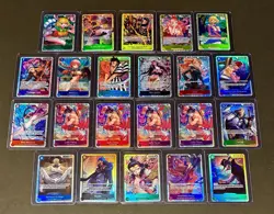 One Piece Cards (187x) Luffy Ace Alt Art, Leaders, Foil Rare Etc. English CS - Image 2