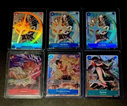 One Piece Cards (187x) Luffy Ace Alt Art, Leaders, Foil Rare Etc. English CS - Image 3