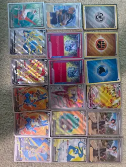 pokemon cards collection, mix of a bunch of different cards and eras! - Image 1