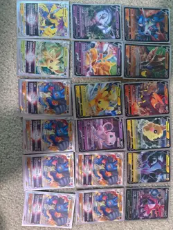 pokemon cards collection, mix of a bunch of different cards and eras! - Image 2