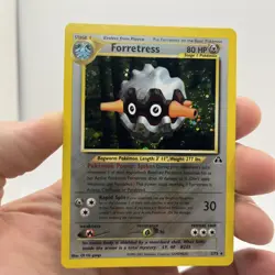Pokemon Forretress Neo Discovery Holo Card 2/75 Unlimited Rare - Image 1