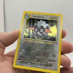 Pokemon Forretress Neo Discovery Holo Card 2/75 Unlimited Rare - Image 4