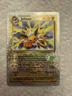 Pokemon TCG Jolteon Reverse Holo Legendary Collection Card 14/110 - Image 1