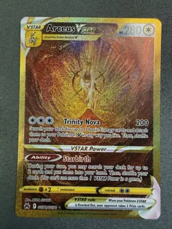 Arceus VSTAR GG70/GG70 Crown Zenith Galarian Gallery HOLO NM Pokemon Card - Image 2