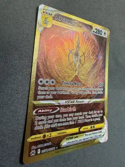 Arceus VSTAR GG70/GG70 Crown Zenith Galarian Gallery HOLO NM Pokemon Card - Image 4