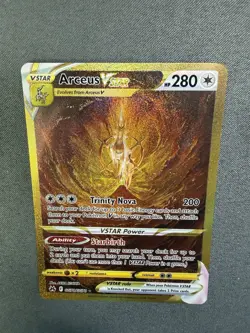 Arceus VSTAR GG70/GG70 Crown Zenith Galarian Gallery HOLO NM Pokemon Card - Image 5