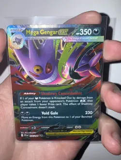 Mega Gengar ex 056/094 - Phantasmal Flames - Pokemon Card - Image 1