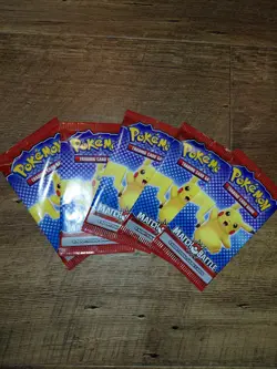 2022 McDonald's Pokemon cards. 5 unopened packs - Image 1