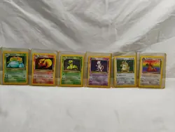 Pokemon TCG 6 Cards LOT 1999 Mewtwo Kangaskhan Venusaur 3/64 19/62 14/64 - Image 2