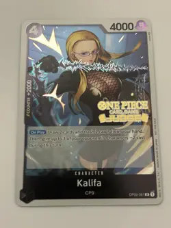 Kalifa (Judge Pack Vol. 2) OP03-081 One Piece Promotion Cards Foil - Image 1