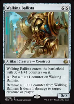 Aether Revolt Walking Ballista - Foil x1 NM-Mint, English Magic Mtg M:tG - Image 1