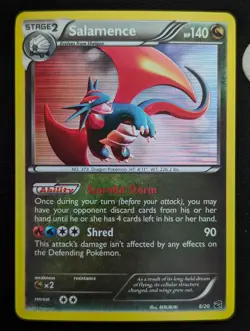 Salamence 8/20 Dragon Vault Holo Pokemon TCG NM - Image 1