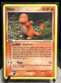Pokemon TCG - Ditto - (Charmander) 37/113 Delta Species Regular - Image 1