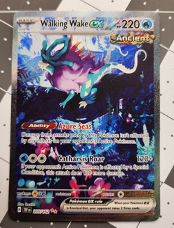 Pokemon TCG Walking Wake EX Scarlet & Violet Temporal Forces 205/162 SIR NM - Image 3