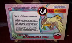 2000 Topps Chrome Pokemon TV Animation Edition Series 2 Foil #83 Farfetch'd - Image 3
