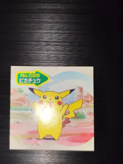 Pokemon Pikachu Collection Amada Ensky Topsun Stickers - Image 3